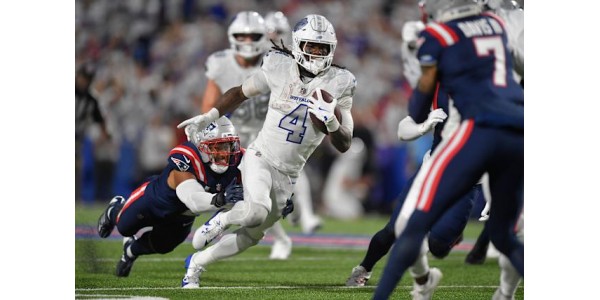 La primera derrota de los Buffalo Bills de la nueva temporada fue contra los New England Patriots